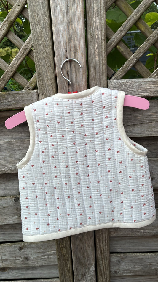 Little heart - vest
