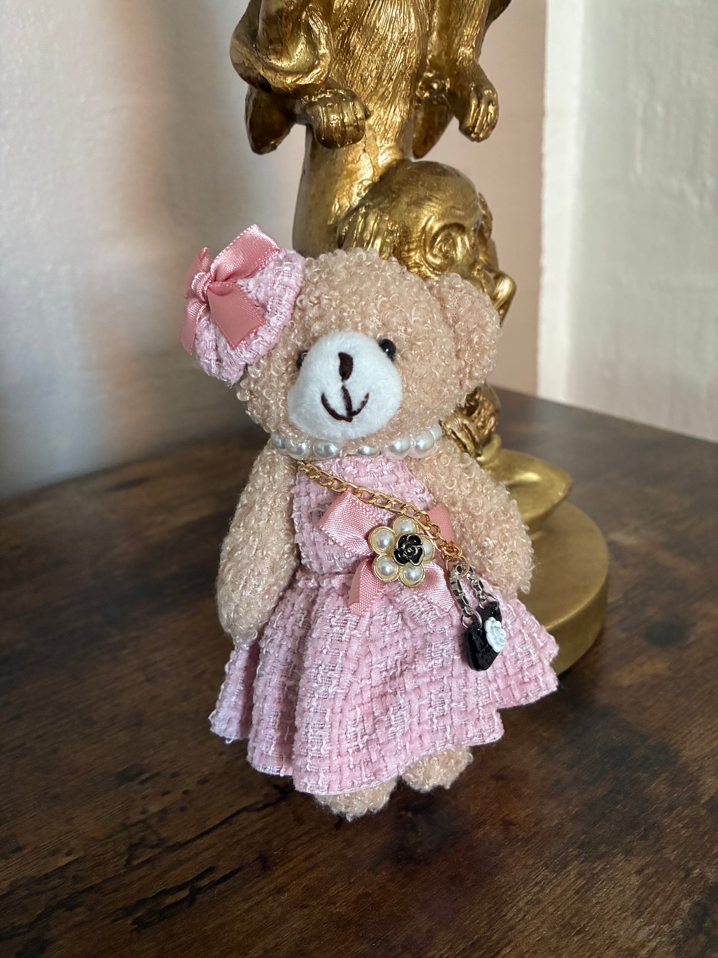 Taskevedhæng - Prada bamse